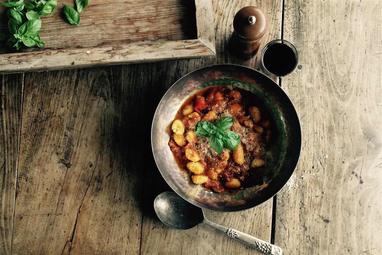 Denise Downey Cooks Gnocchi with chorizo, tomato & fresh basil